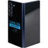 NFL Carolina Panthers Black Performance Series Galaxy Z Fold6 Skin
