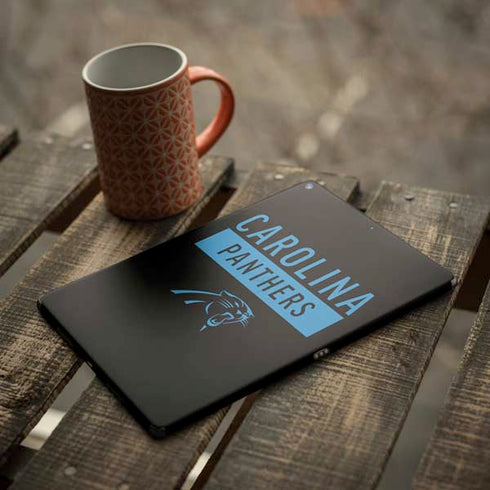NFL Carolina Panthers Black Performance Series iPad Skins