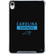 NFL Carolina Panthers Black Performance Series iPad 11th Gen (2025) Clear Case