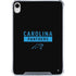 NFL Carolina Panthers Black Performance Series iPad 11th Gen (2025) Clear Case