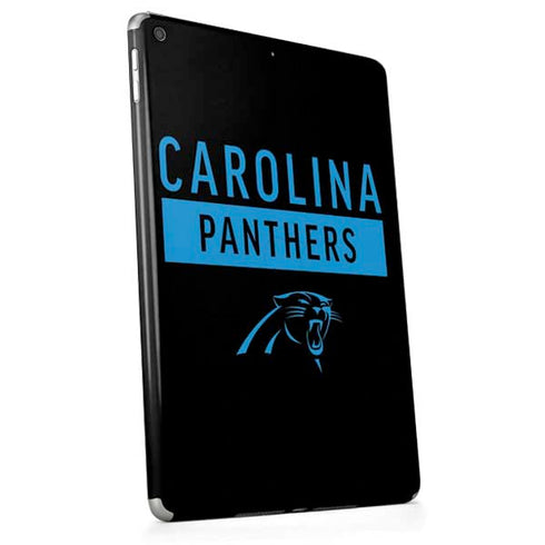 NFL Carolina Panthers Black Performance Series Apple iPad Skin