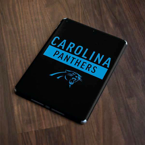 NFL Carolina Panthers Black Performance Series Apple iPad Skin