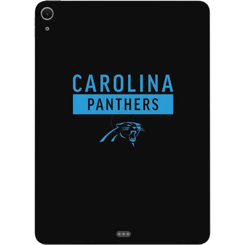 NFL Carolina Panthers Black Performance Series Apple iPad Air Skin