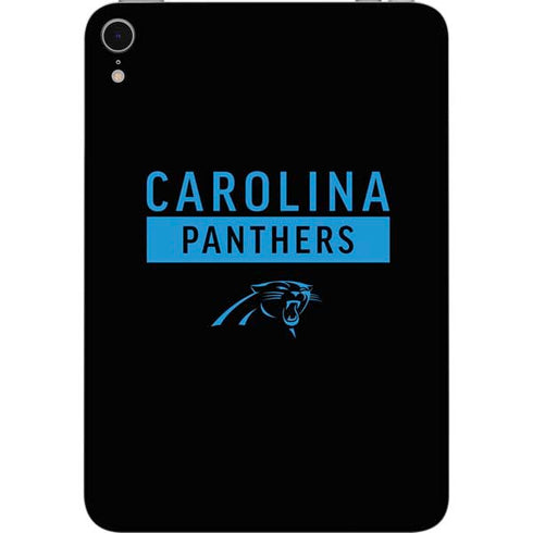 NFL Carolina Panthers Black Performance Series Apple iPad Mini Skin