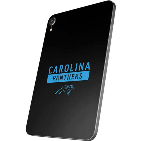 NFL Carolina Panthers Black Performance Series Apple iPad Mini Skin