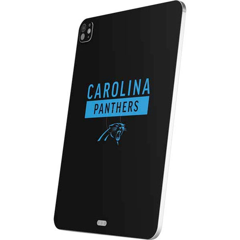 NFL Carolina Panthers Black Performance Series iPad Pro 13in M4 (2024) Skin