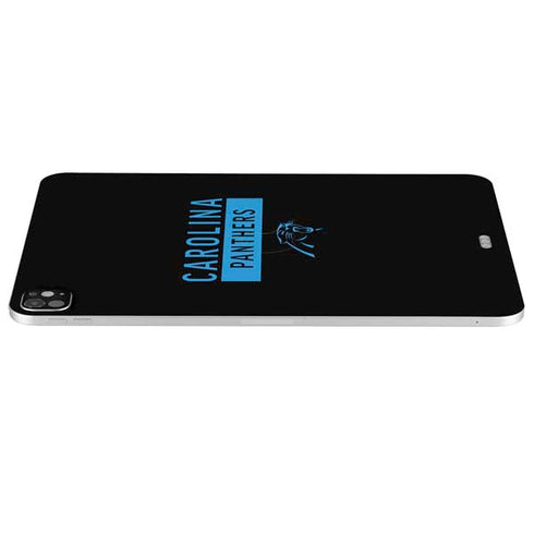 NFL Carolina Panthers Black Performance Series iPad Pro 13in M4 (2024) Skin