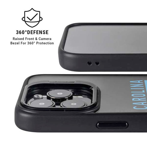 NFL Carolina Panthers Black Performance Series iPhone 13 Pro Kickstand Case