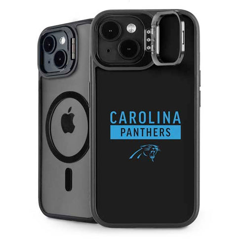 NFL Carolina Panthers Black Performance Series iPhone 14 Plus Kickstand Case