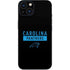 NFL Carolina Panthers Black Performance Series iPhone Skins