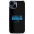 NFL Carolina Panthers Black Performance Series iPhone 15 Clear Case