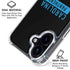 NFL Carolina Panthers Black Performance Series iPhone 16 Plus Clear Case