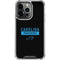 NFL Carolina Panthers Black Performance Series iPhone 16 Pro Max Clear Case