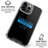 NFL Carolina Panthers Black Performance Series iPhone 16 Pro Max Clear Case