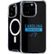 NFL Carolina Panthers Black Performance Series iPhone 16 Pro Max MagSafe Case
