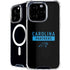 NFL Carolina Panthers Black Performance Series iPhone 16 Pro Max MagSafe Case