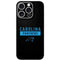 NFL Carolina Panthers Black Performance Series iPhone 16 Pro Skin