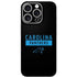 NFL Carolina Panthers Black Performance Series iPhone 16 Pro Skin