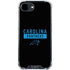 NFL Carolina Panthers Black Performance Series iPhone 16e Clear Case
