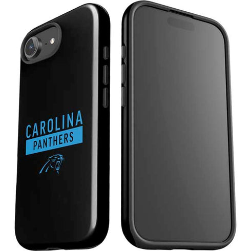 NFL Carolina Panthers Black Performance Series iPhone 16e Impact Case