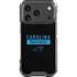 NFL Carolina Panthers Black Performance Series iPhone 18 Pro Clear Case
