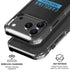 NFL Carolina Panthers Black Performance Series iPhone 18 Pro Clear Case