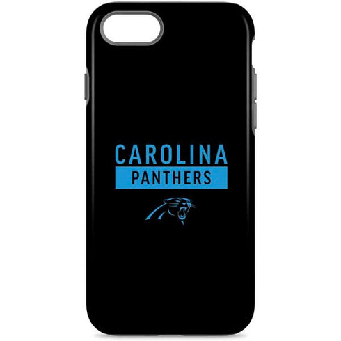 NFL Carolina Panthers Black Performance Series iPhone Cases