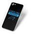 NFL Carolina Panthers Black Performance Series iPhone 8 Skin