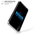 NFL Carolina Panthers Black Performance Series iPhone X/XS Clear Case