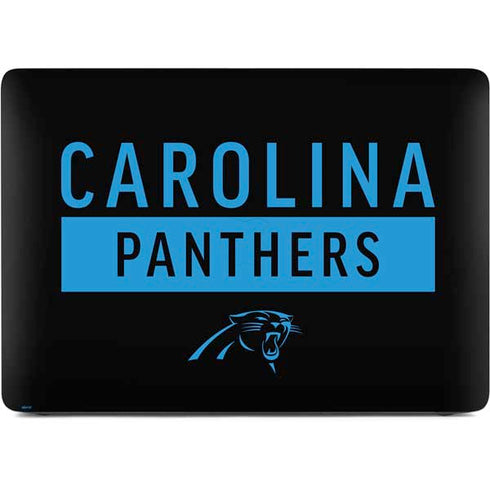 NFL Carolina Panthers Black Performance Series Apple MacBook Air Skin