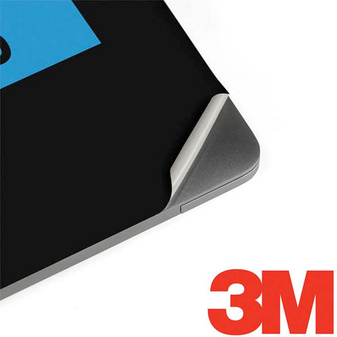 NFL Carolina Panthers Black Performance Series MacBook Skins