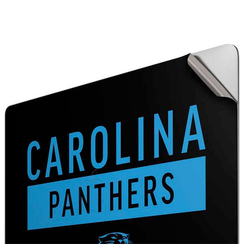 NFL Carolina Panthers Black Performance Series Apple MacBook Pro 16-inch Skin