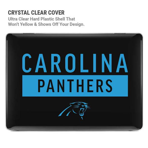 NFL Carolina Panthers Black Performance Series MacBook Cases