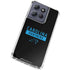 NFL Carolina Panthers Black Performance Series Moto G 5G (2025) Clear Case