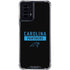 NFL Carolina Panthers Black Performance Series Moto G Power 5G (2024) Clear Case