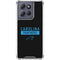 NFL Carolina Panthers Black Performance Series Moto G Stylus 5G (2025) Clear Case