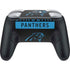 NFL Carolina Panthers Black Performance Series Nintendo Switch 2 (2025) Pro Controller Skin