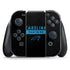 NFL Carolina Panthers Black Performance Series Nintendo Skins