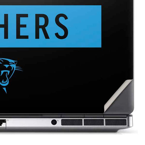 NFL Carolina Panthers Black Performance Series Dell Precision Skin