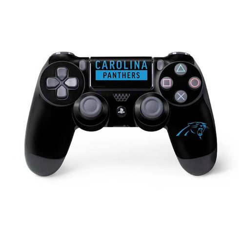 NFL Carolina Panthers Black Performance Series PlayStation PS4 Skins