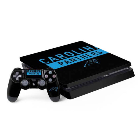 NFL Carolina Panthers Black Performance Series PlayStation PS4 Skins