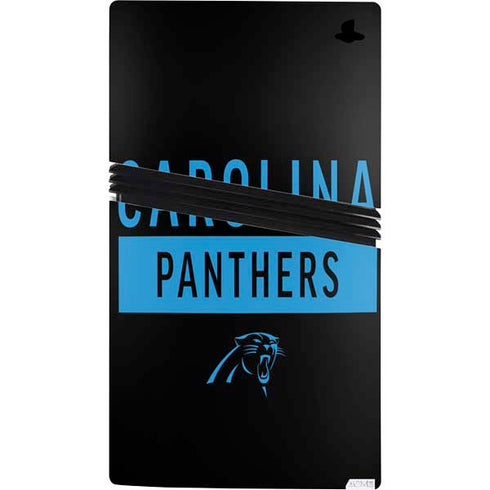 NFL Carolina Panthers Black Performance Series PS5 Pro Bundle Skin