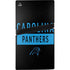 NFL Carolina Panthers Black Performance Series PS5 Pro Console Skin