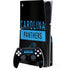 NFL Carolina Panthers Black Performance Series PlayStation PS5 Skins
