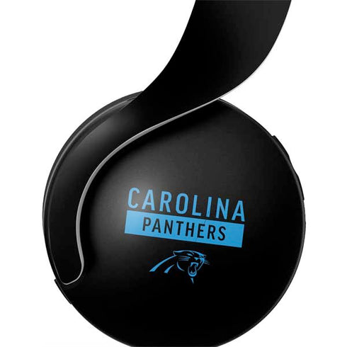 NFL Carolina Panthers Black Performance Series PULSE 3D Wireless Headset for PS5 Skin