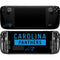 NFL Carolina Panthers Black Performance Series Steam Deck Handheld Gaming Computer OLED Skin