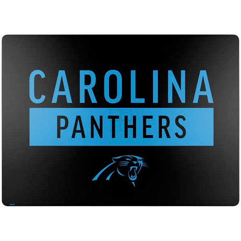 NFL Carolina Panthers Black Performance Series Surface Laptop 7 15in Skin