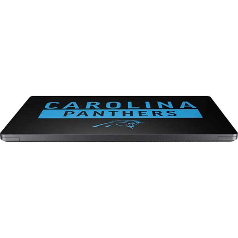 NFL Carolina Panthers Black Performance Series Surface Laptop 7 15in Skin