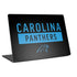 NFL Carolina Panthers Black Performance Series Laptop Skins
