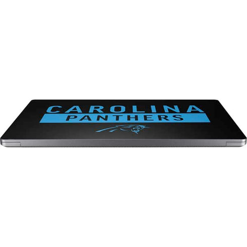 NFL Carolina Panthers Black Performance Series Laptop Skins
